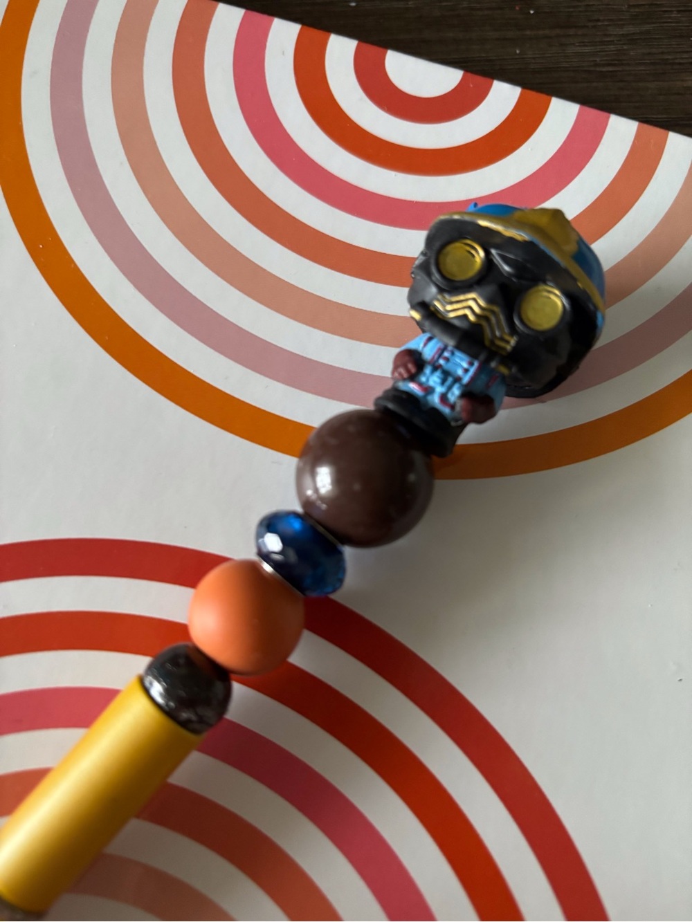Marvel Villain handmade beaded pen